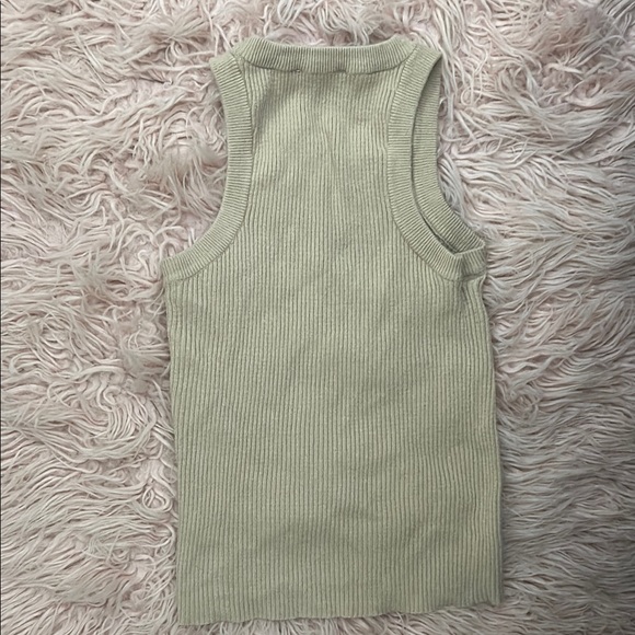 Blessed Tan Ribbed Tank Top - Picture 3 of 3